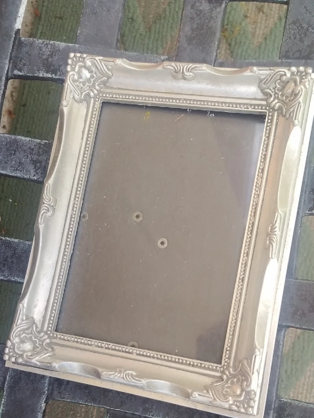 Ornate Silver Photo Frame - Classic Home Accent